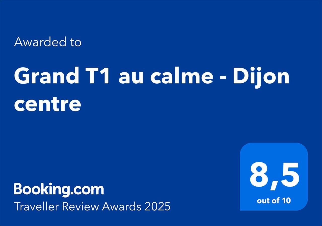 Grand T1 Au Calme - Dijon Centre Leilighet Eksteriør bilde